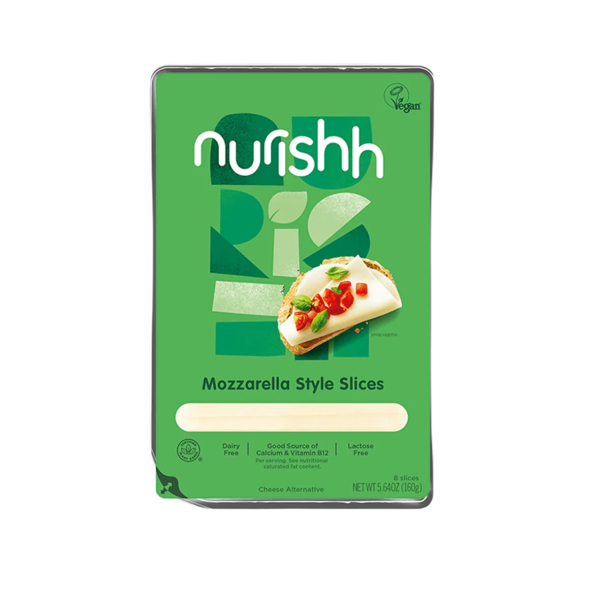 NURISHH Vegan Mozzarella Slice 120g