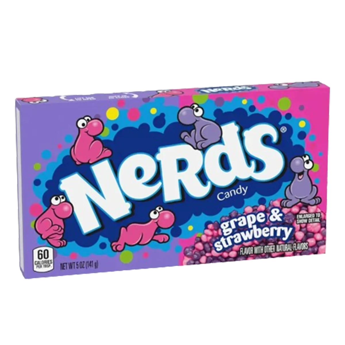 Wonka Nerds Grape Strawberry Candies