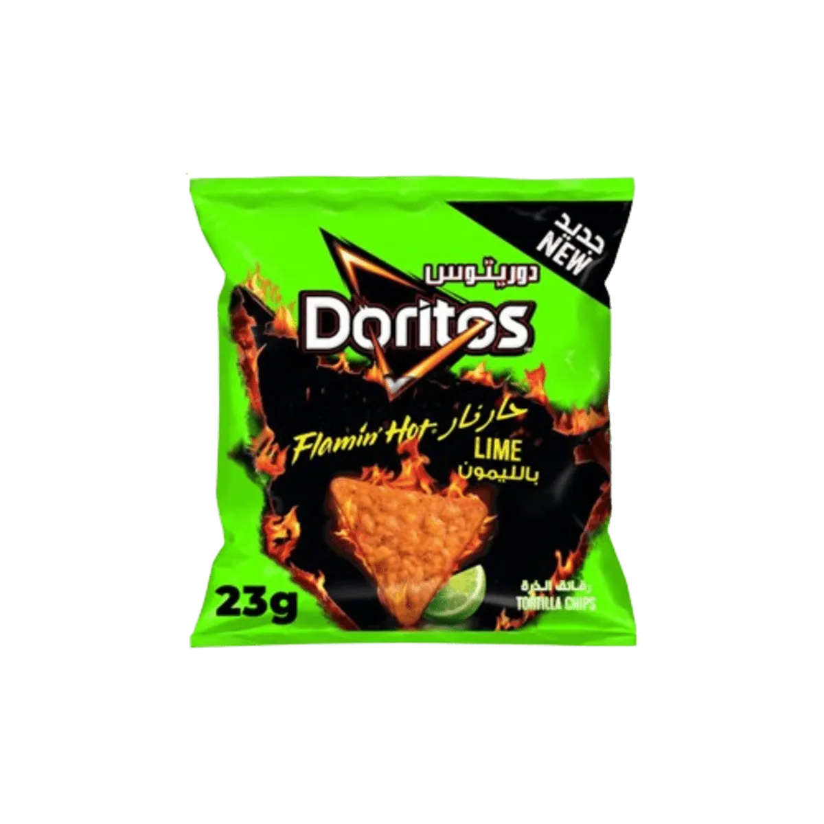Doritos Chips Flaming Hot Lime KSA 23g
