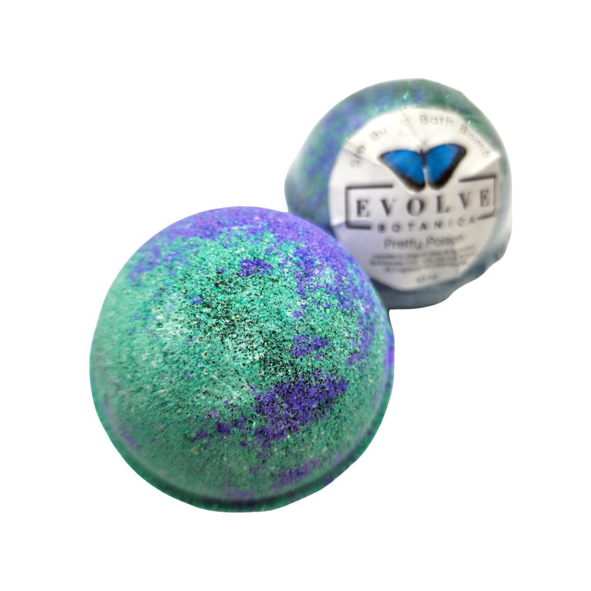 Evolve Botanica + Bath Bomb - Pretty Poison  (Seasonal - Valentines)  + Case of 6 + 4.50 oz