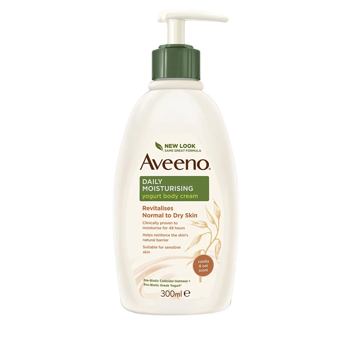 Aveeno Yoghurt Body Lotion Vanilla And Oat 300Ml