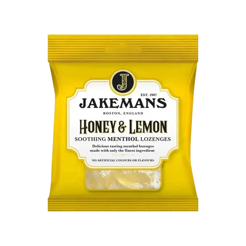 JAKEMANS Honey & Lemon Lozenges 73g