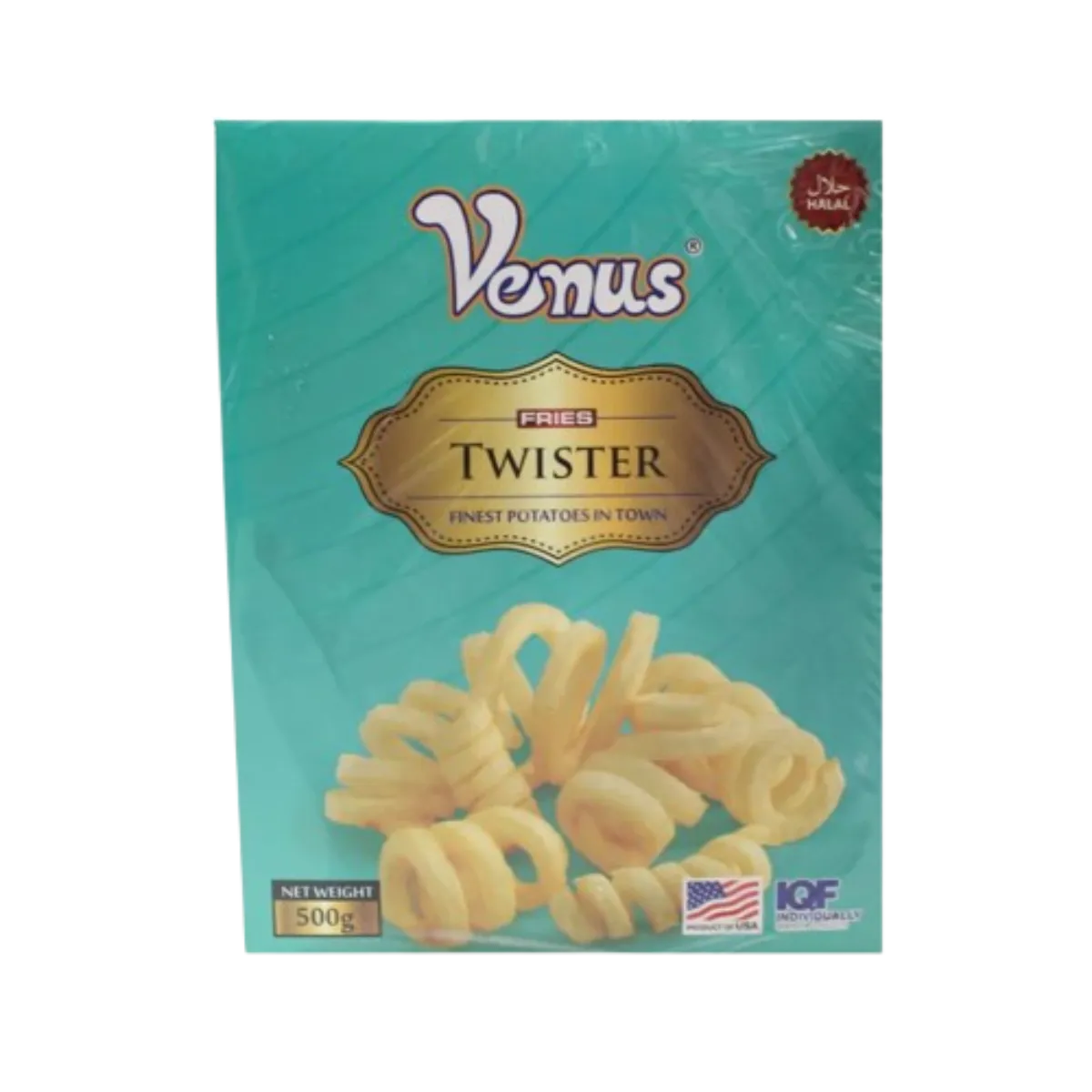 Venus Frozen Fries Twister 500g
