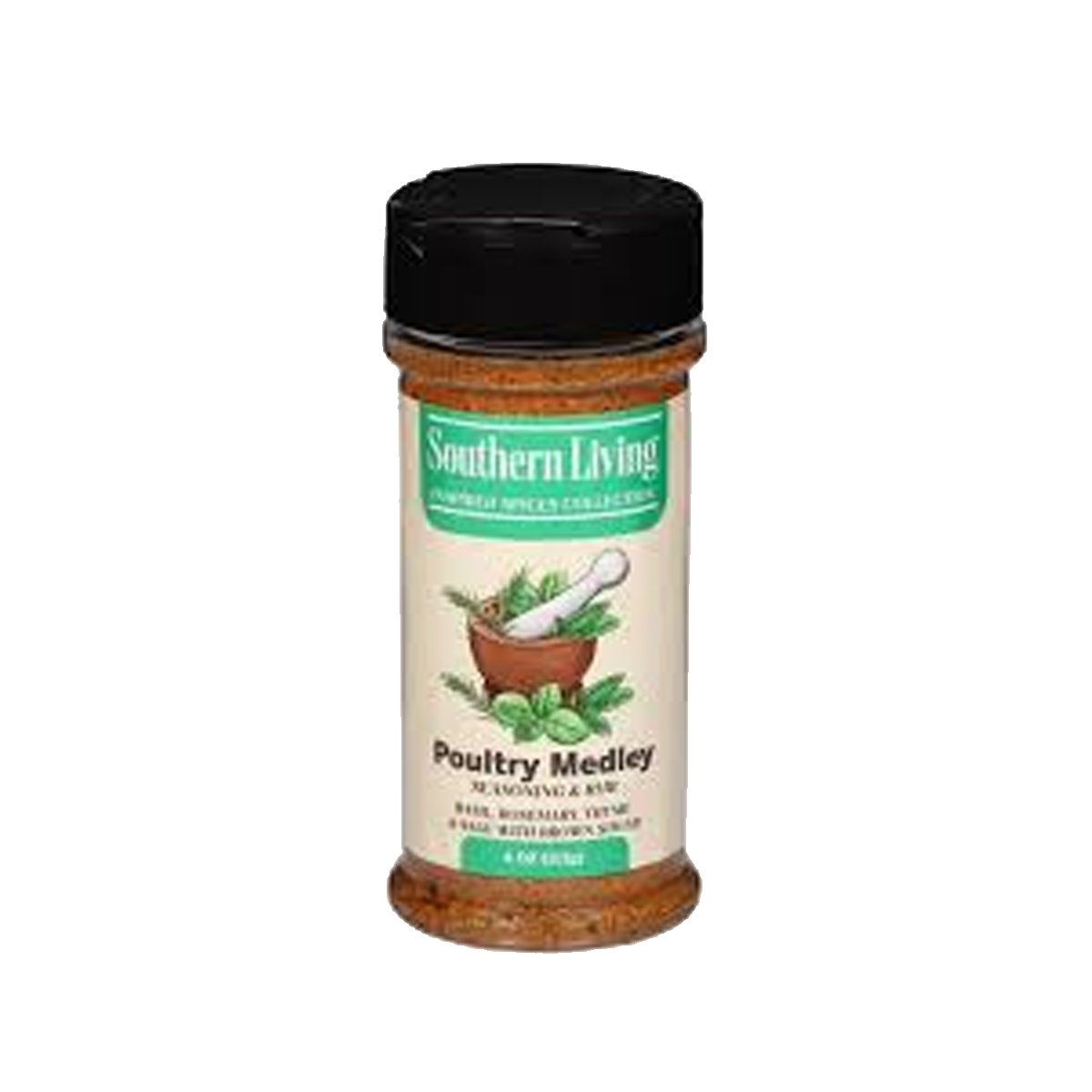 Southern Living Poultry Medley Seasoning & Rub, 4 oz, Case of 6