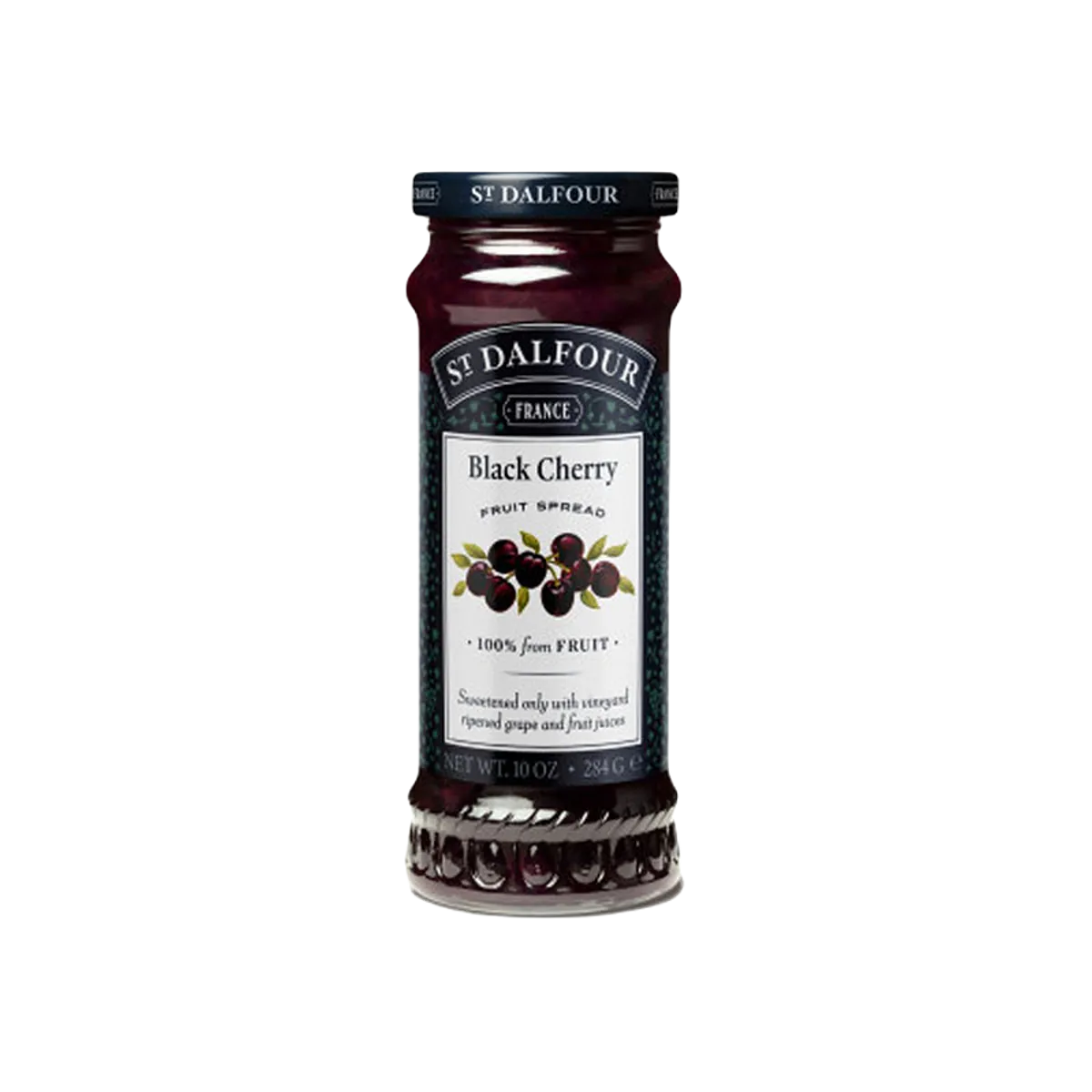 St.Dalfour No Added Sugar Black Cherry Jam