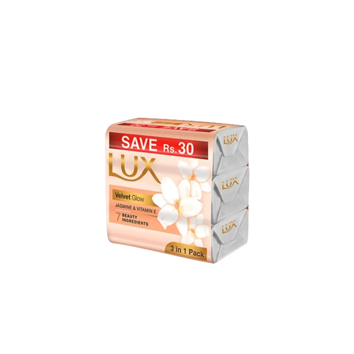 Lux White Velvet 3In1 130gm