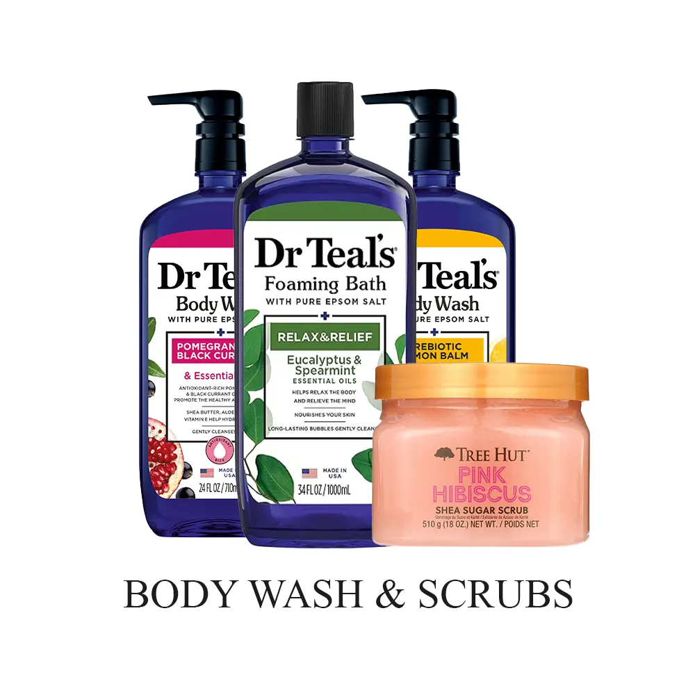 Body Wash & Scrubs