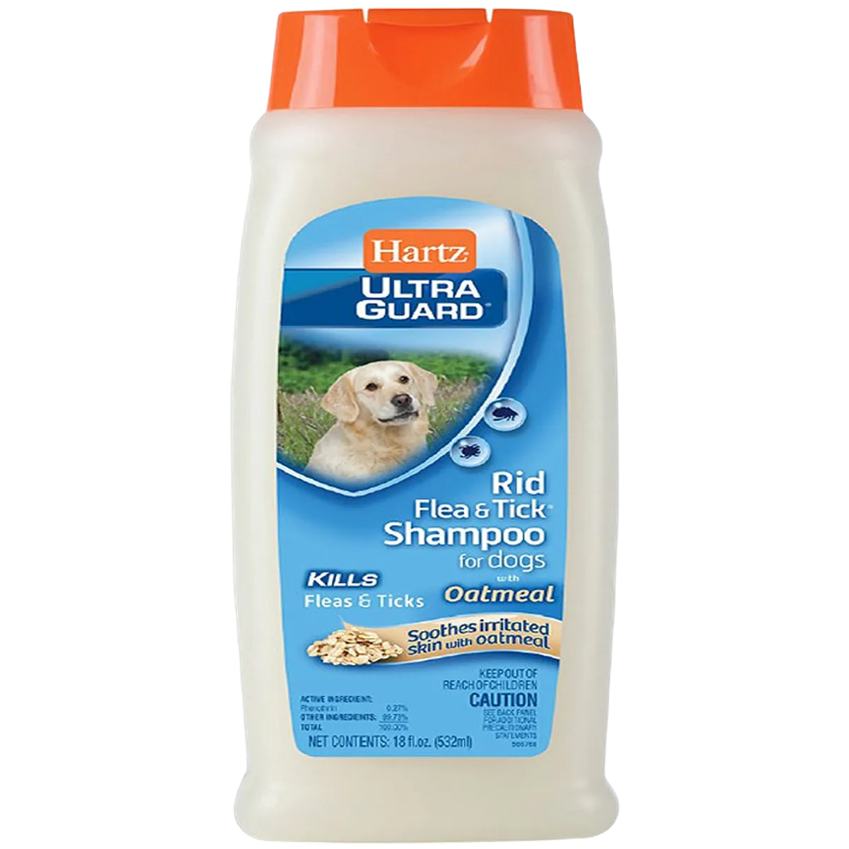 Hartz Rid Flea & Tick Shampoo For Dogs With Oatmeal