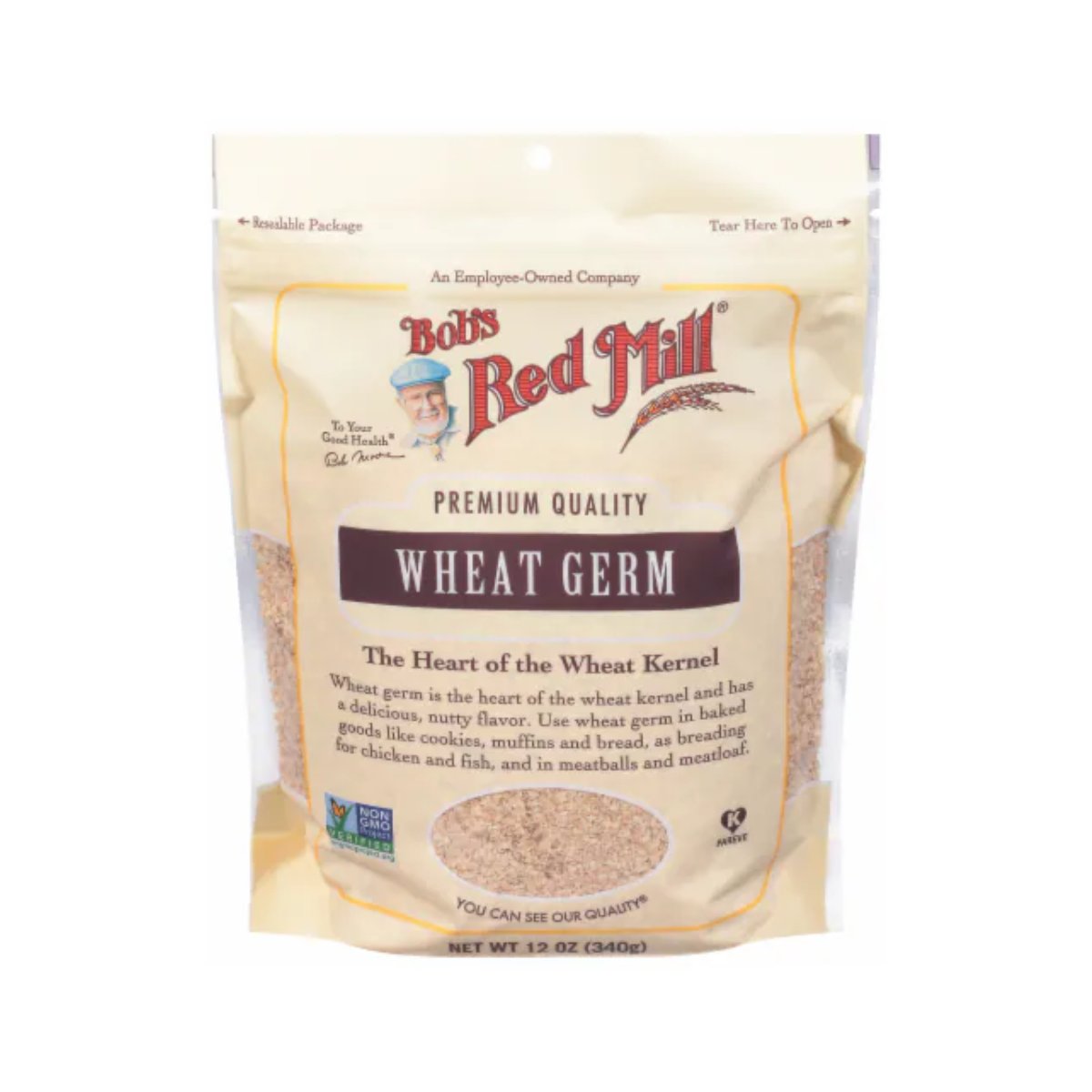 Bob's Red Mill, Cereal Wheat Germ, Case Of 4, 12 oz
