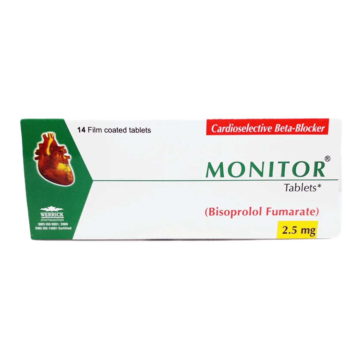 Monitor tab 2.5mg