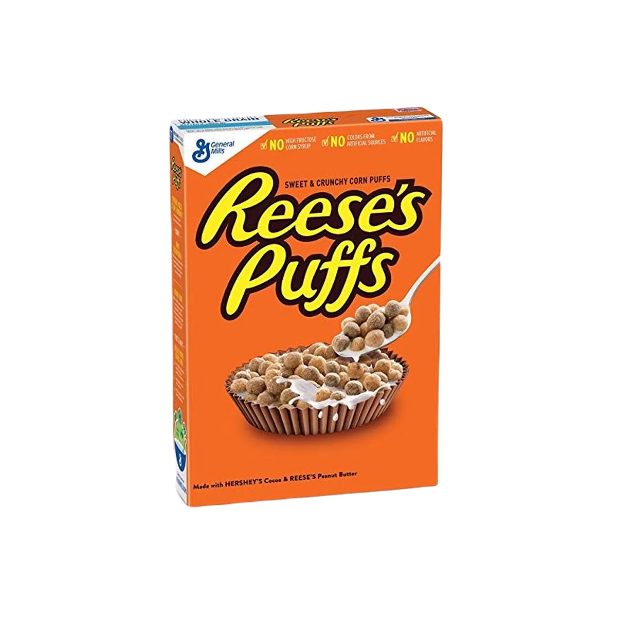 Genral Mils Reese Puffs Cereal Crunchy Peanut Butter 326g