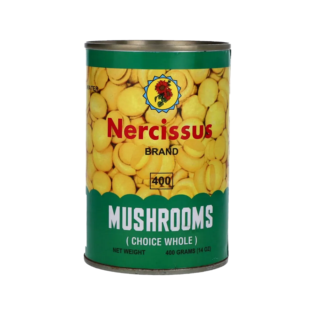 Narcissus Mushroom Choice Whole Tin 400g