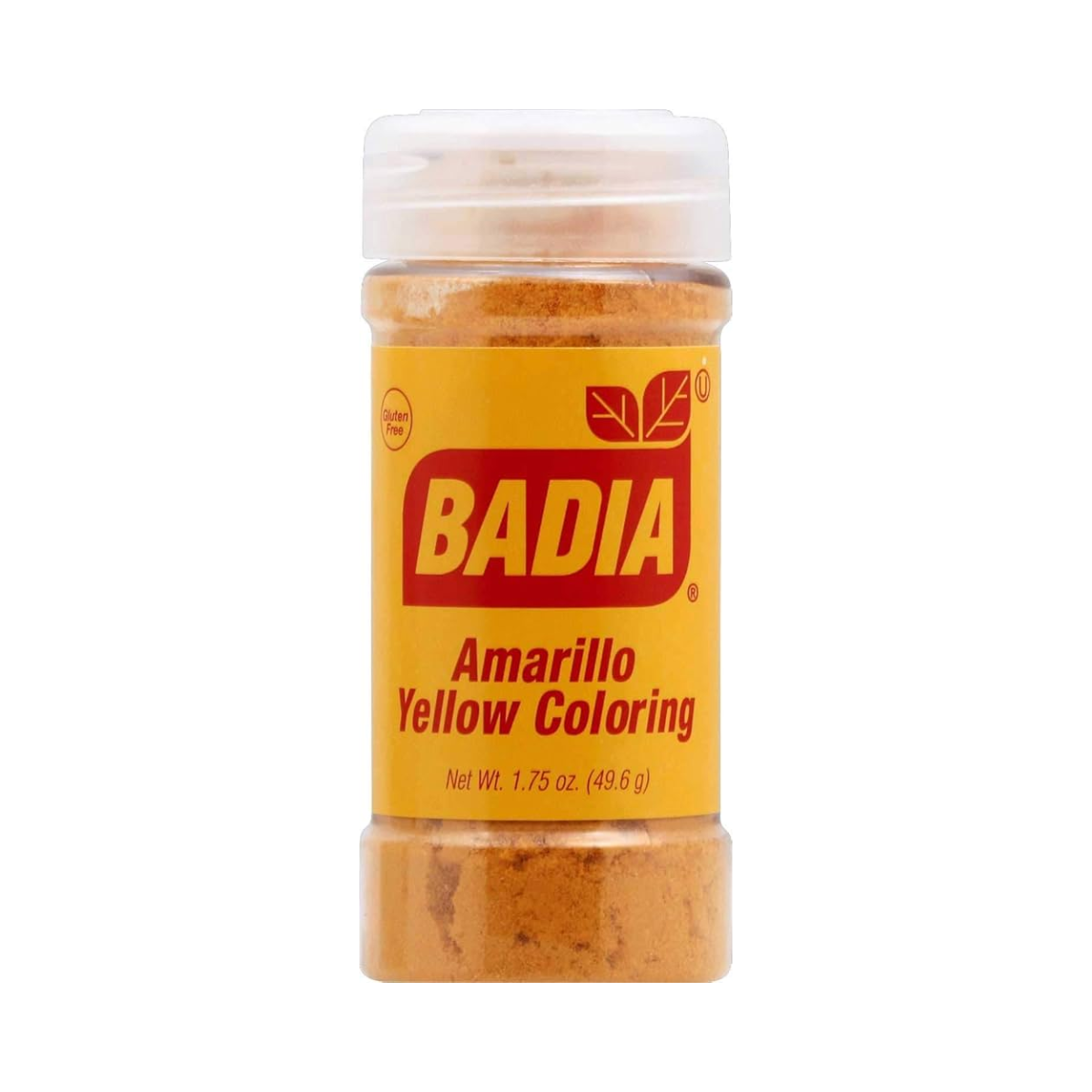 Badia Food Coloring Yellow, Case Of 8, 1.75 oz