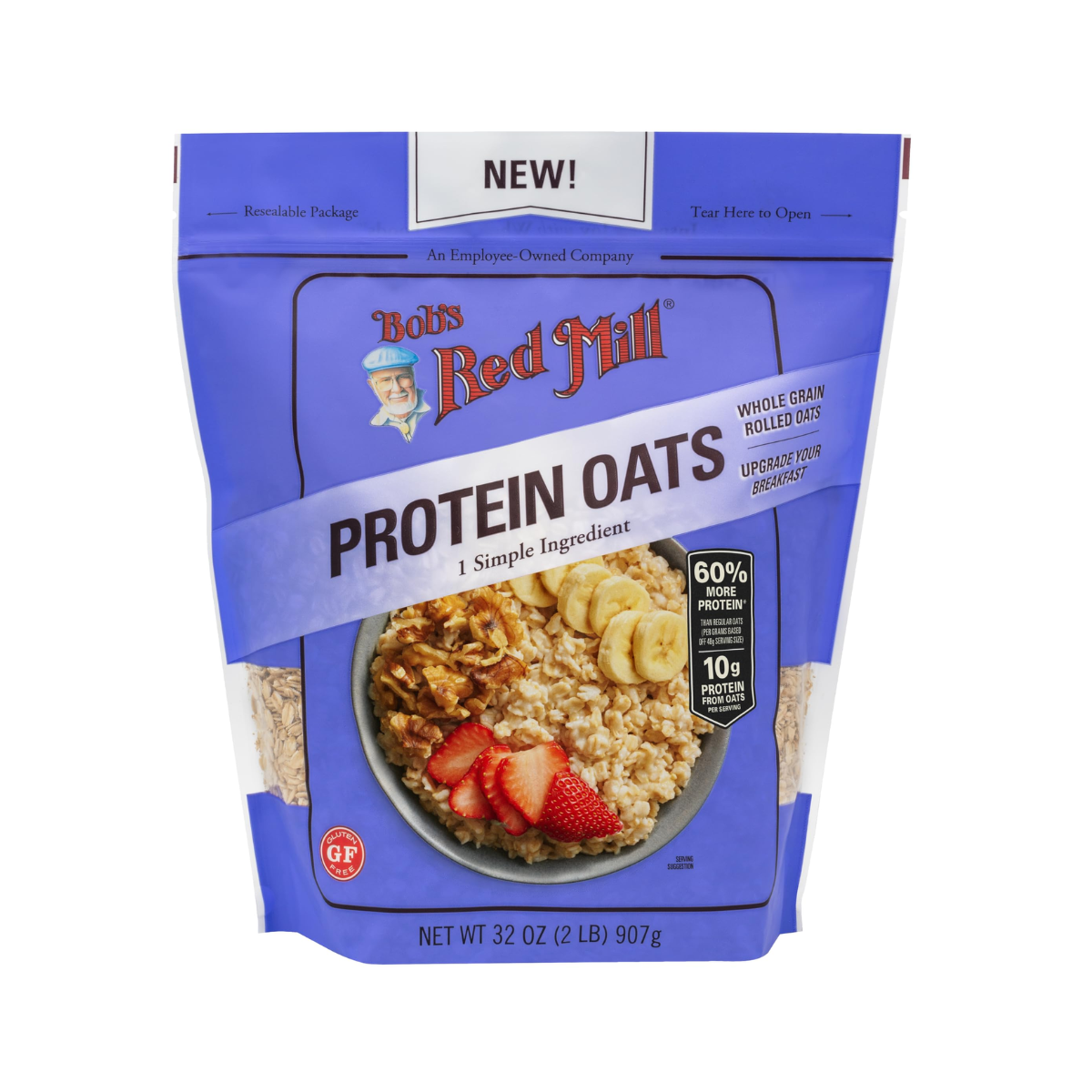 Bob's Red Mill, Protein Oats, Case Of 4, 32 oz