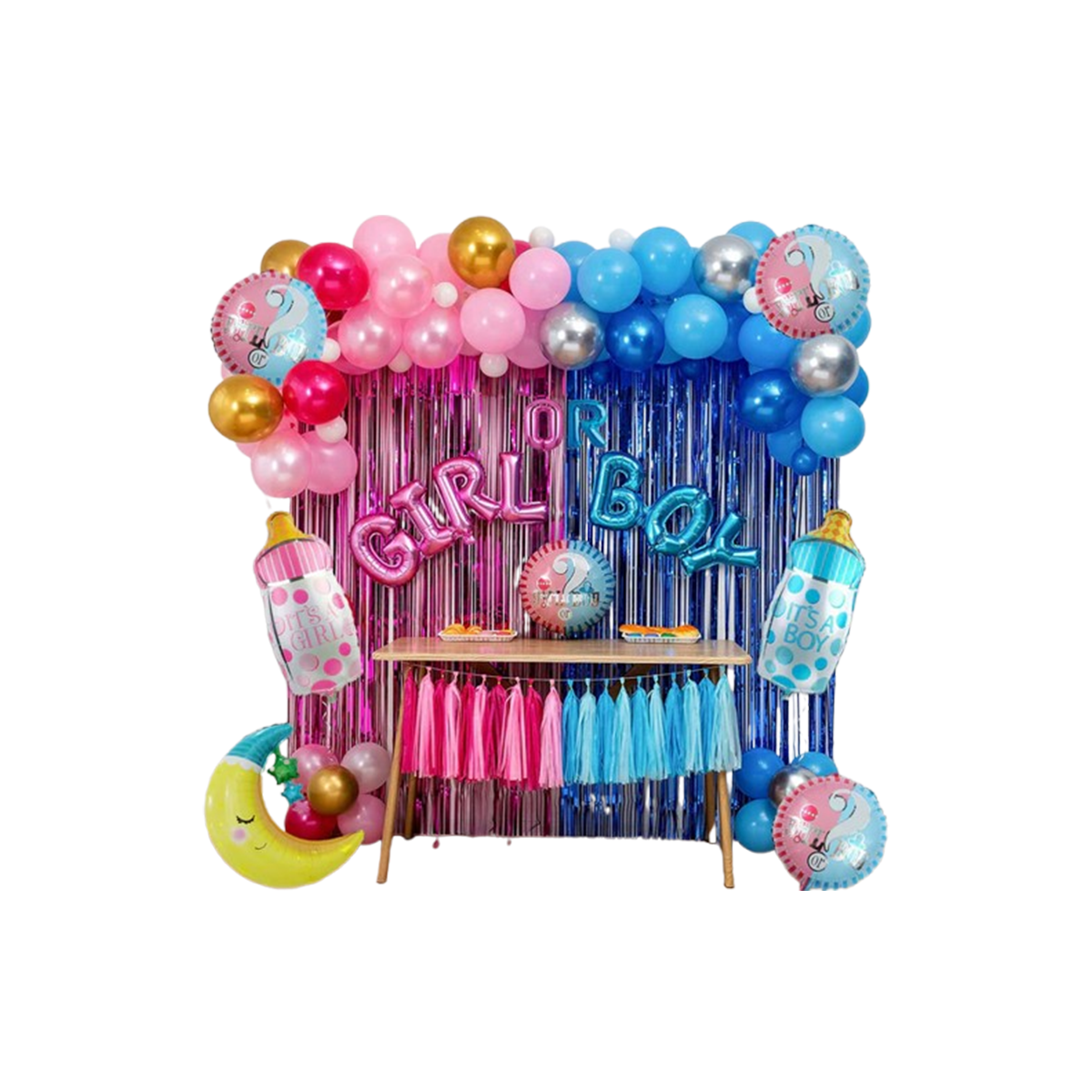 Girl Baby Shower Decorative Accents