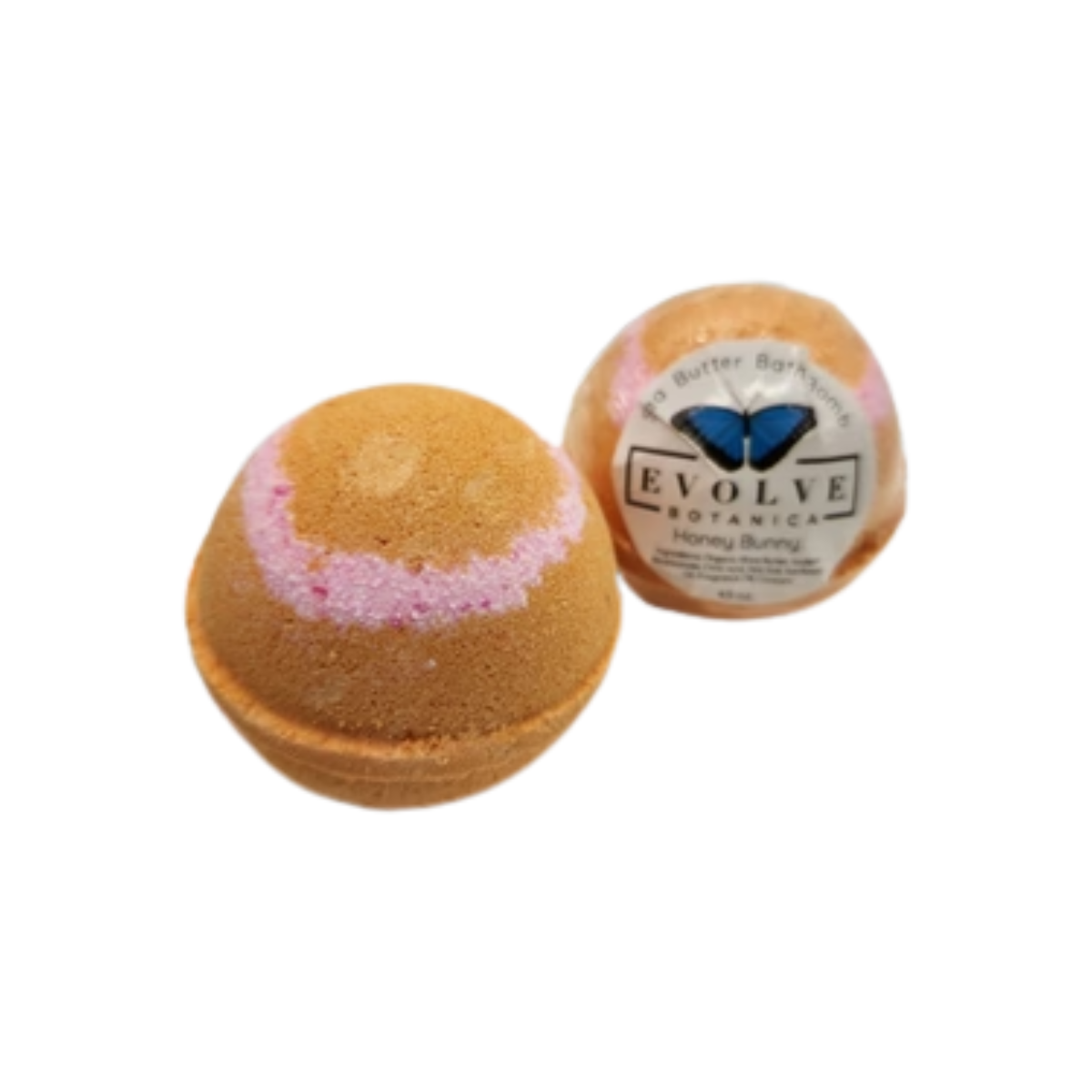 Evolve Botanica + Bath Bomb - Honey Bunny (Seasonal - Valentines) + Case of 6 + 4.50 oz