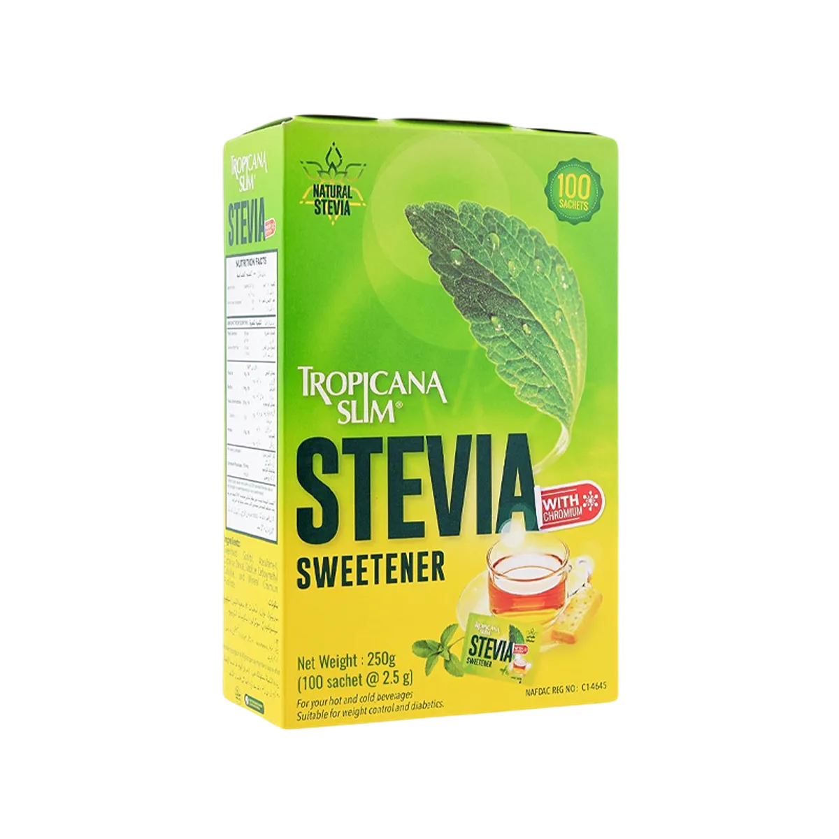 Tropicana Slim Stevia 100 Sachet
