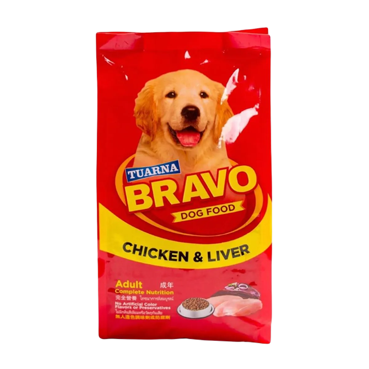 Tuarna Bravo Dog Food Chicken & Liver 450g