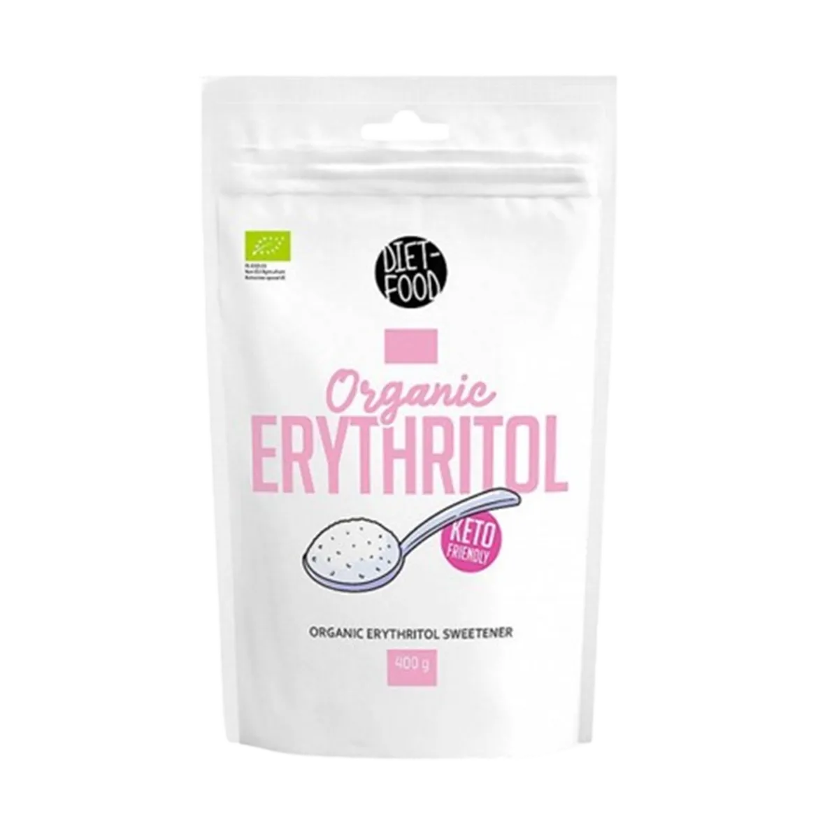 Diet Food Organic Erythritol Sweetener 400g