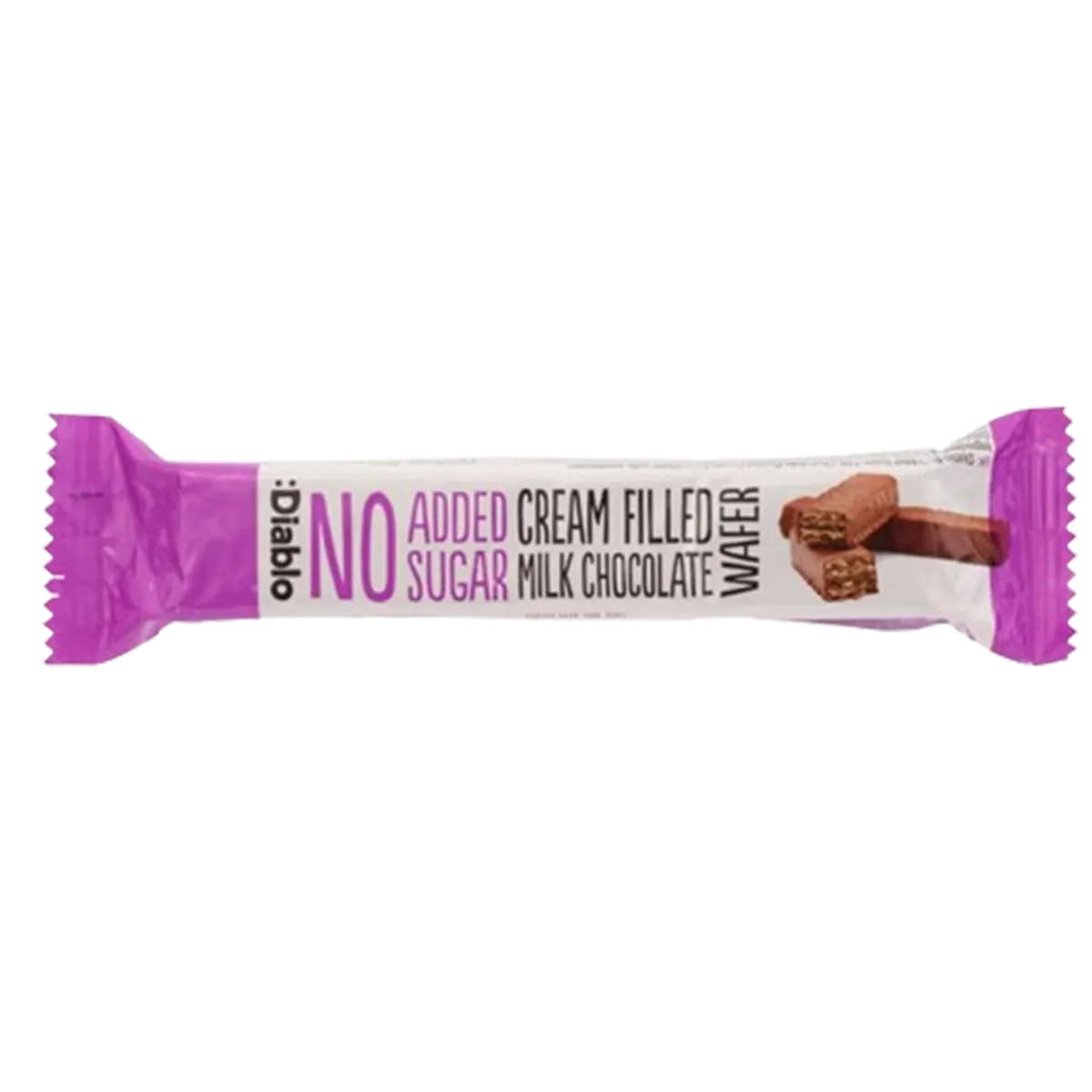 Diablo NAS Cream Filled Milk Chocolate Wafers 30g