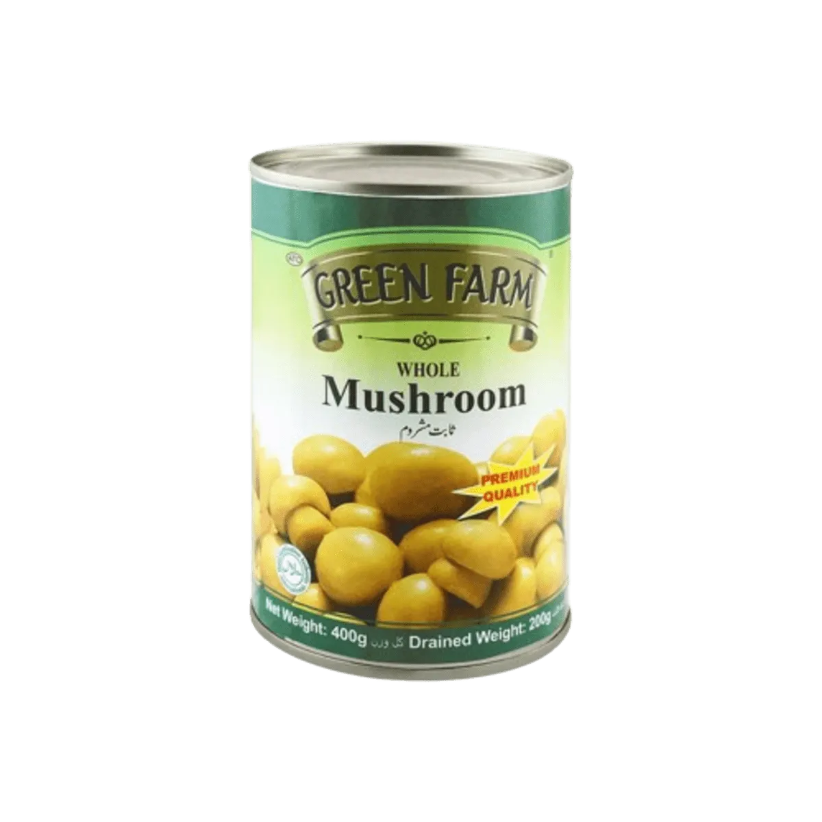 Green Farm Mushroom Whole Tin 3kg