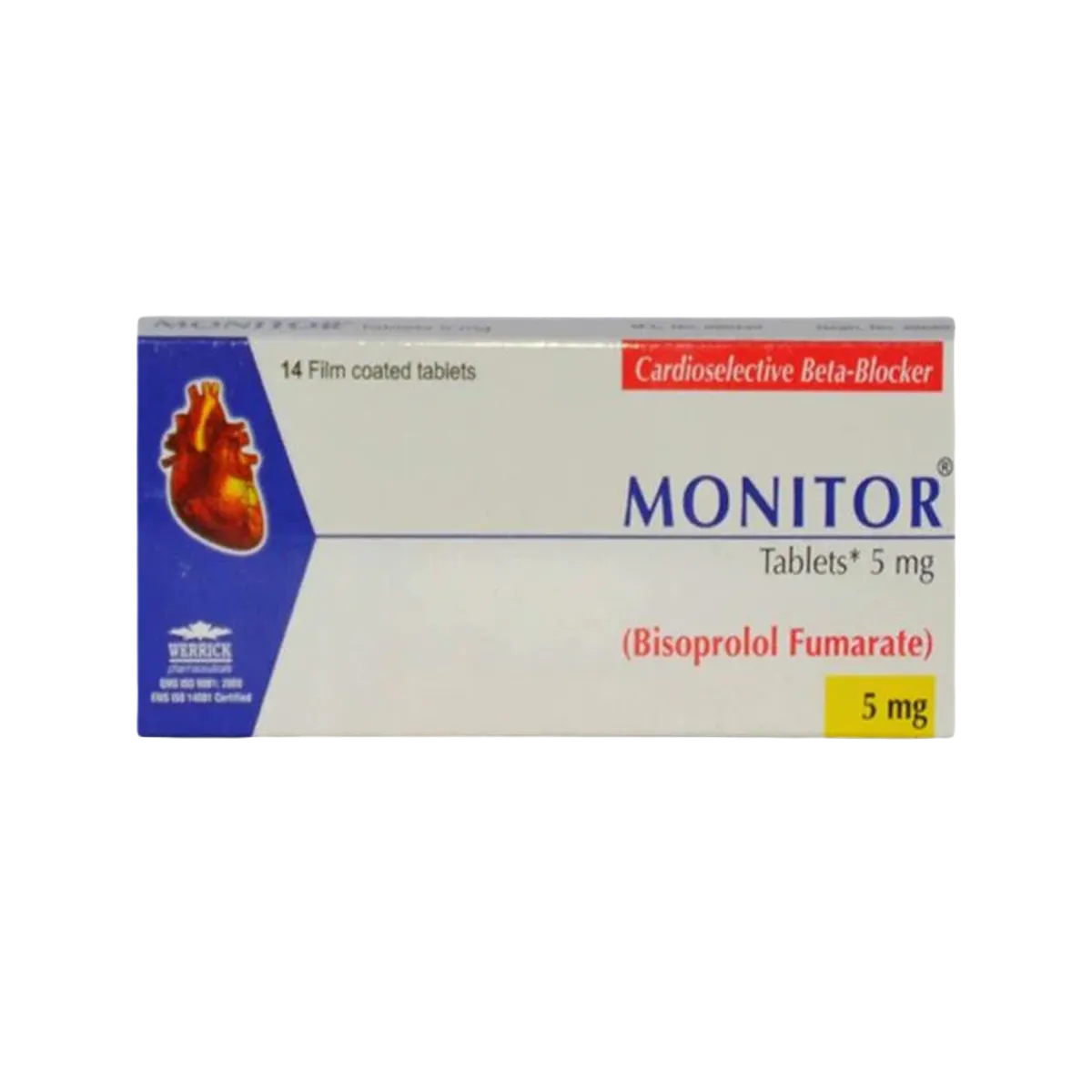 Monitor tab 5mg