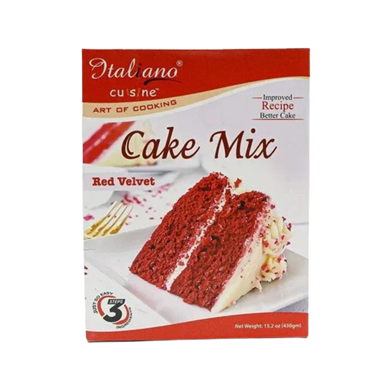 Italiano Cuisine Cake Mix Red Velvet 430g