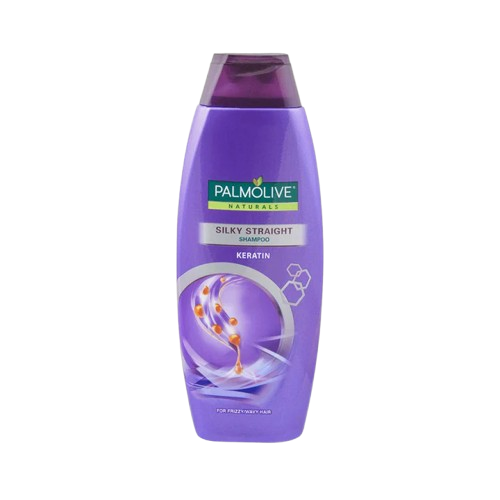 Palmolive Naturals Silky Straight Shampo Keratin 375m