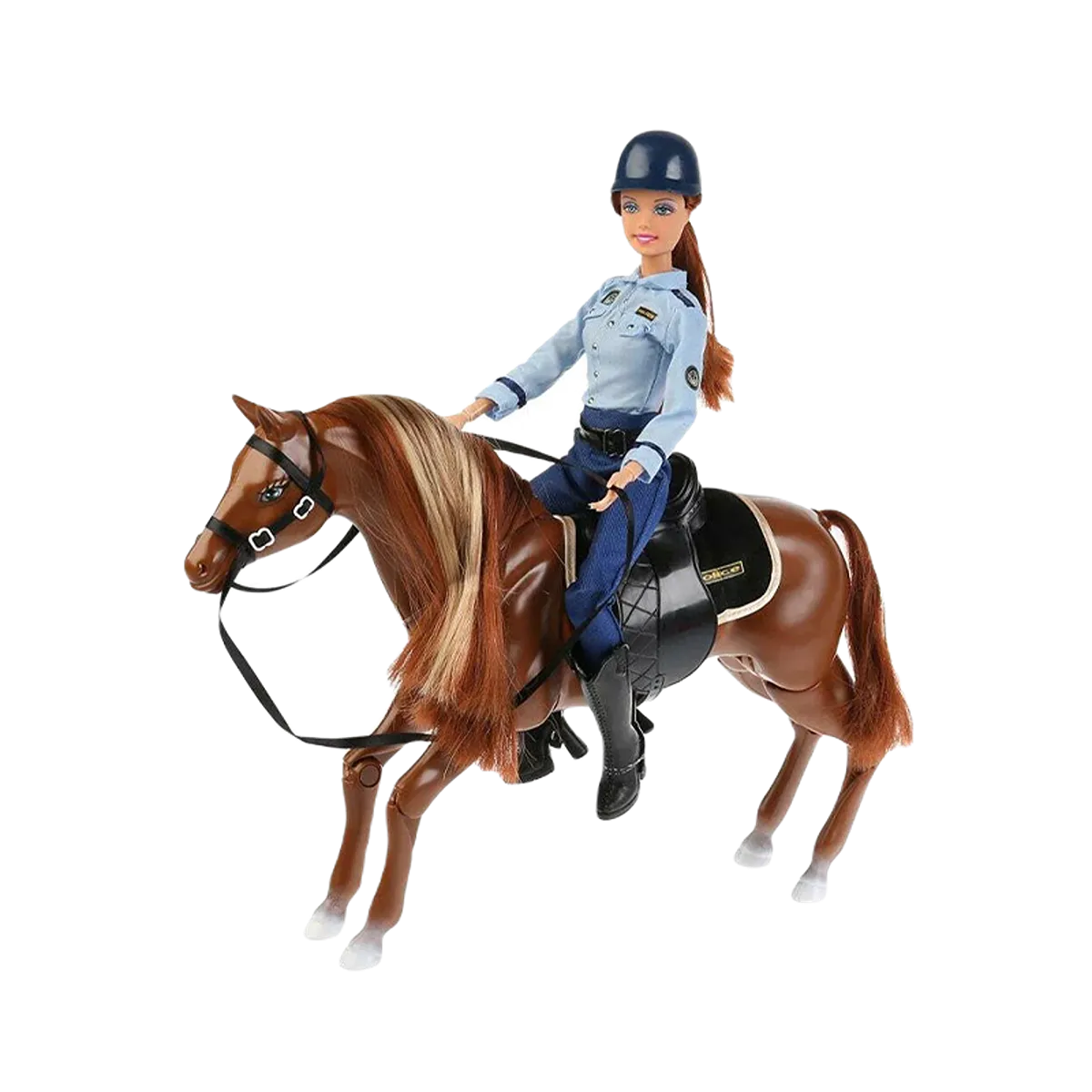 Defa Lucy Mounted Police Doll