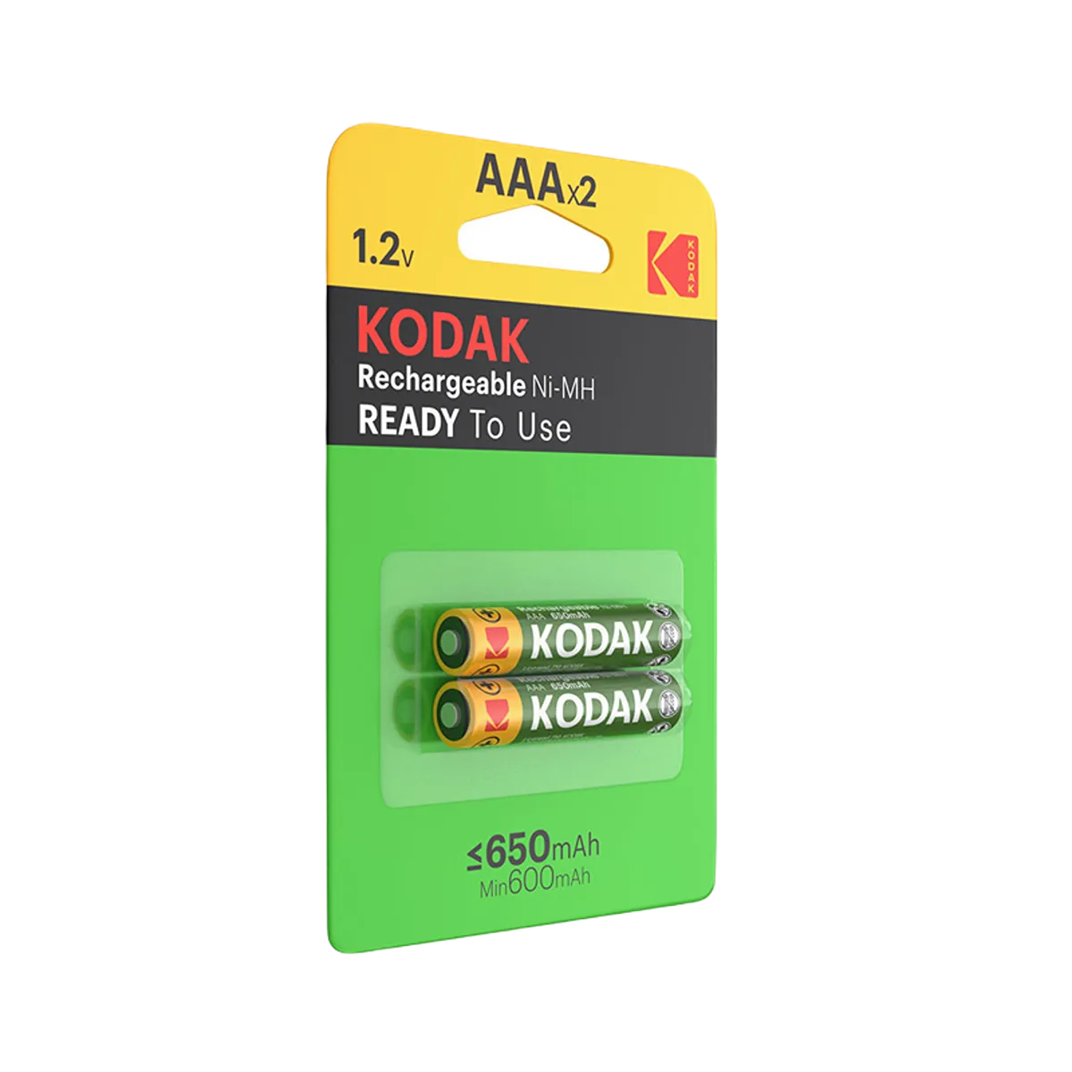 Kodak Batteries Rechargeable AAA x 2