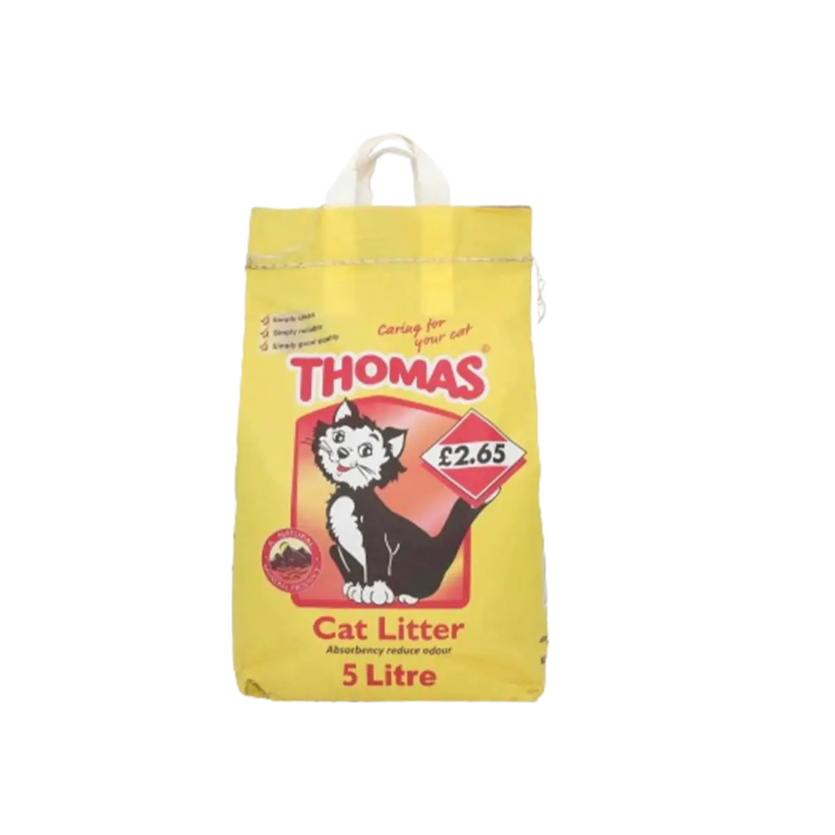 Tomas Cat Litter Yellow 5 Ltr