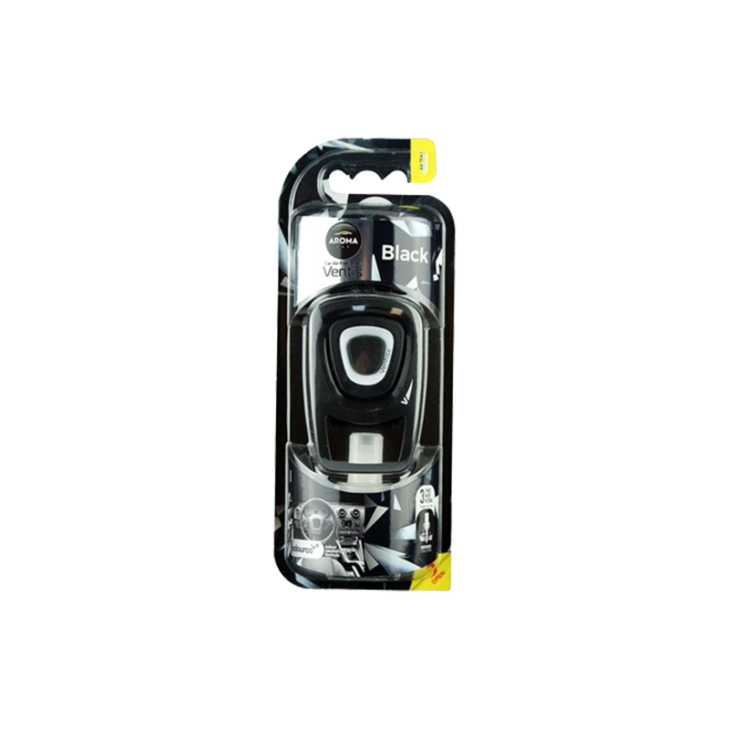 Aroma Ventis Car Air Freshner Black