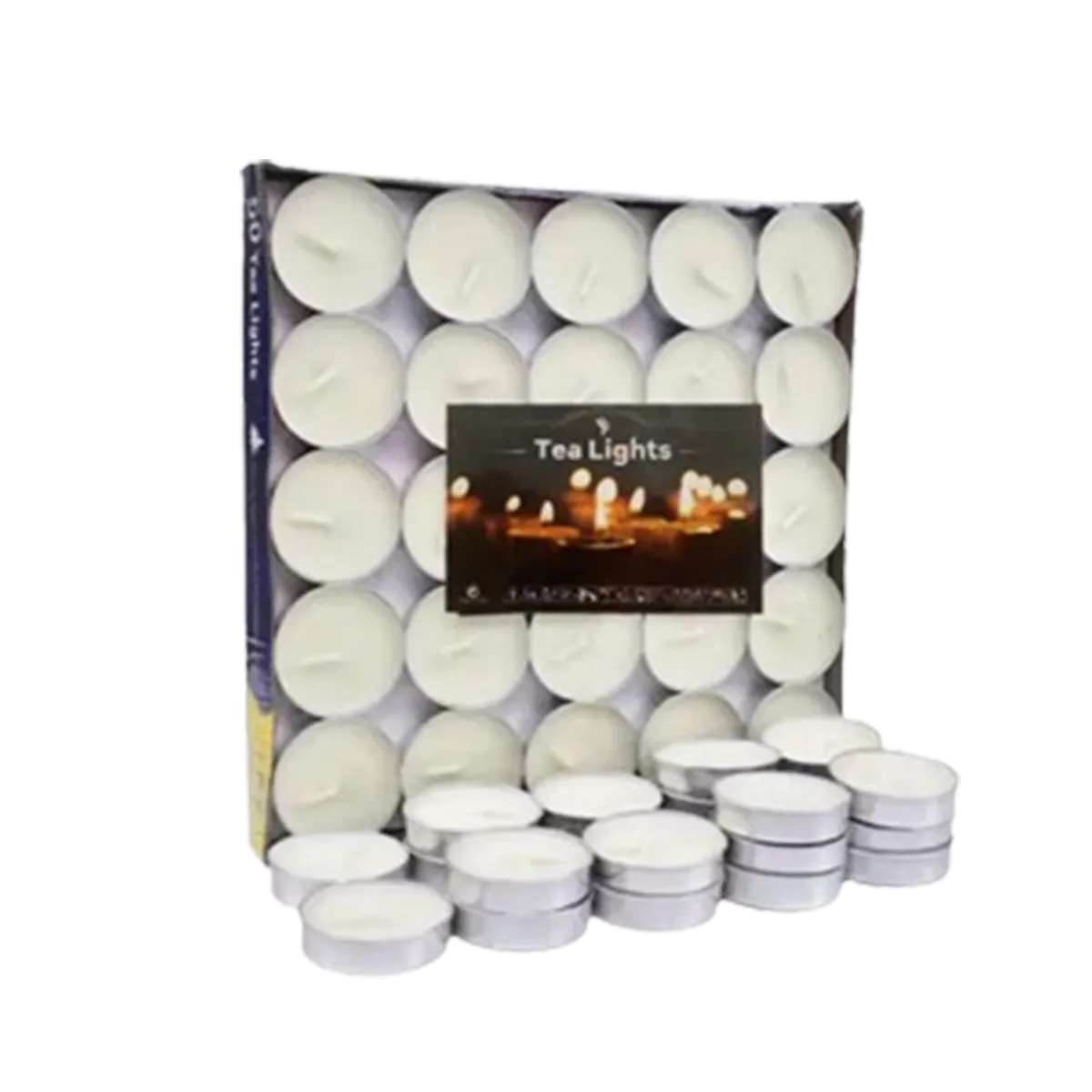 TIU Tea Lights Candle 50 Tea Lights 0.5H