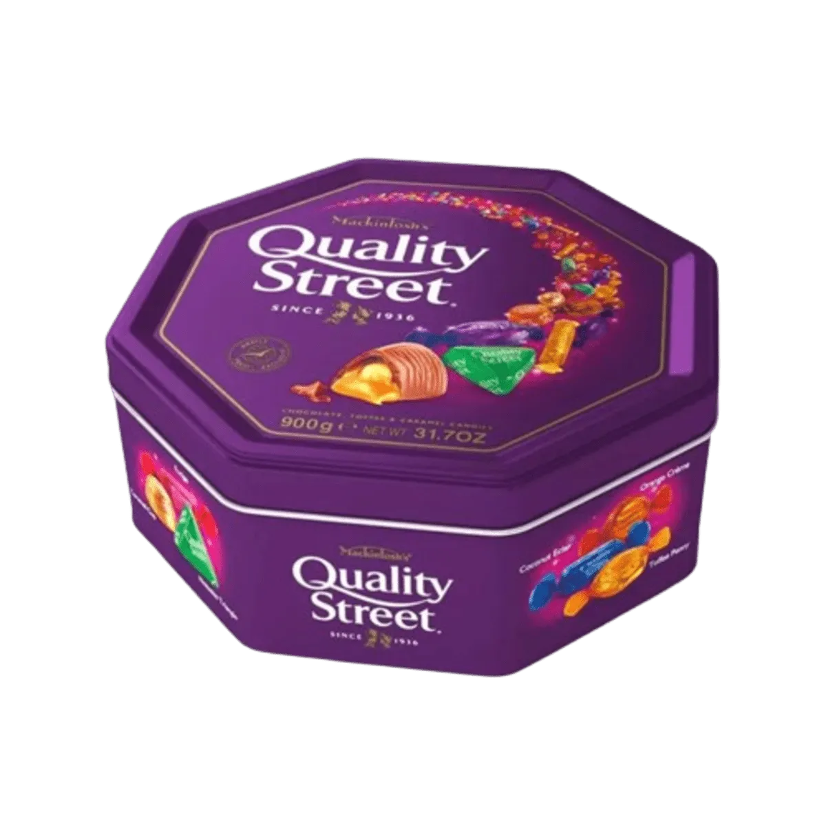 Quality Street Chocolate Jar