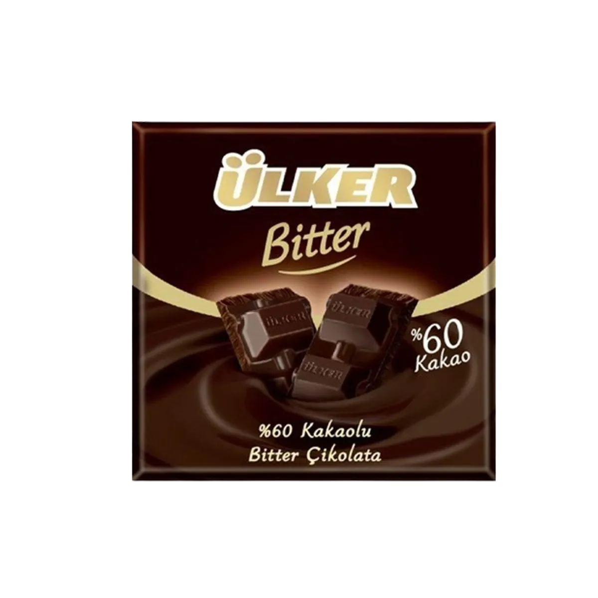 Ulker Chocolate Square 60% Bitter 60g