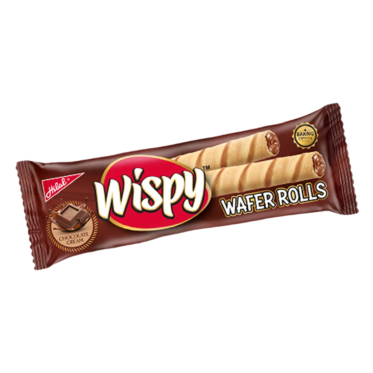Hilal Food Wispy Wafer Roll Chocolate 11g