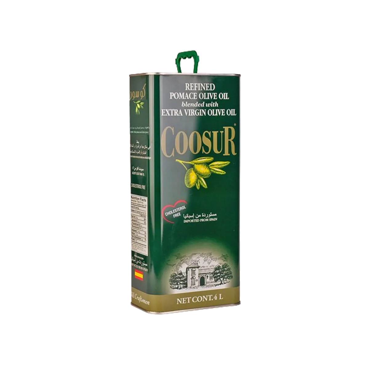 Coosur Pomace Olive Oil Tin 4L