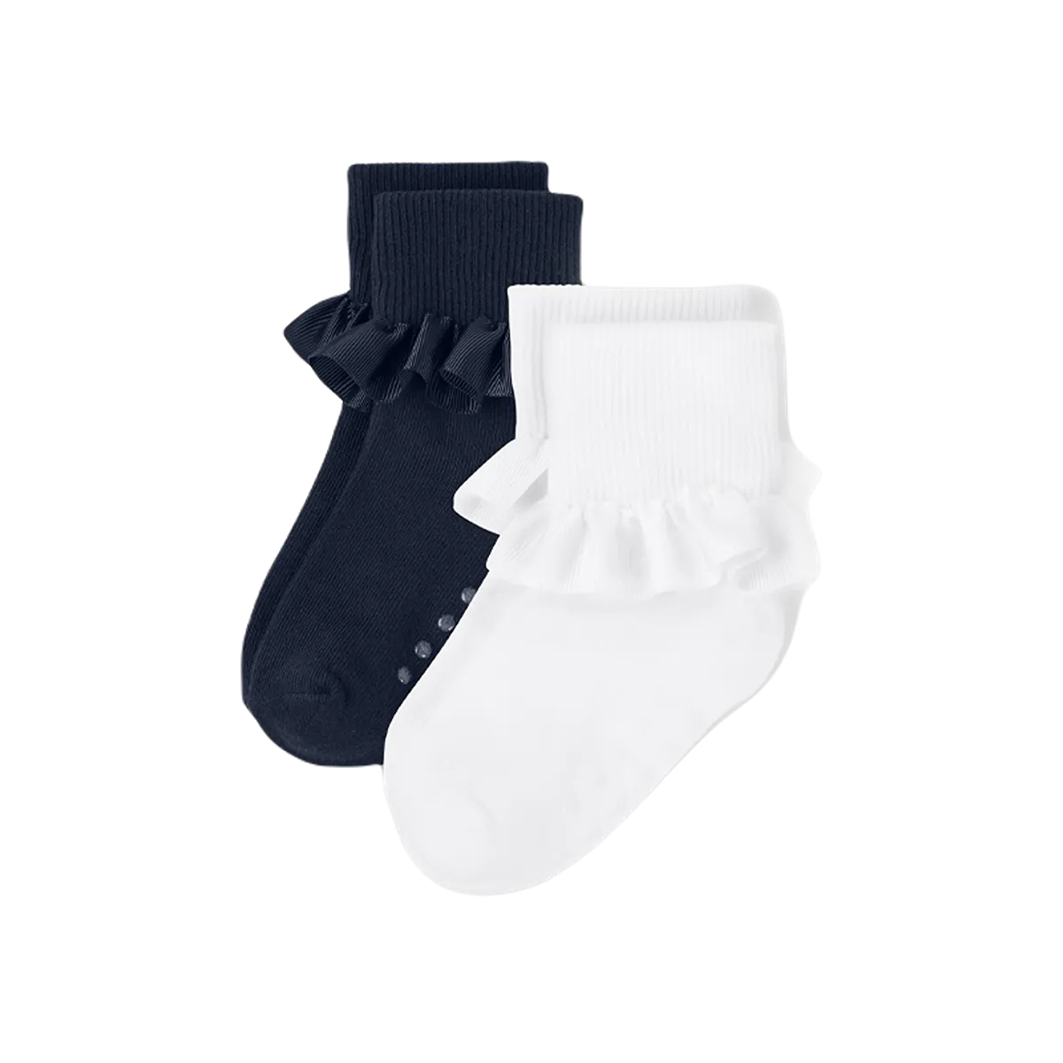 Gymboree Girl Socks Size M White Blue