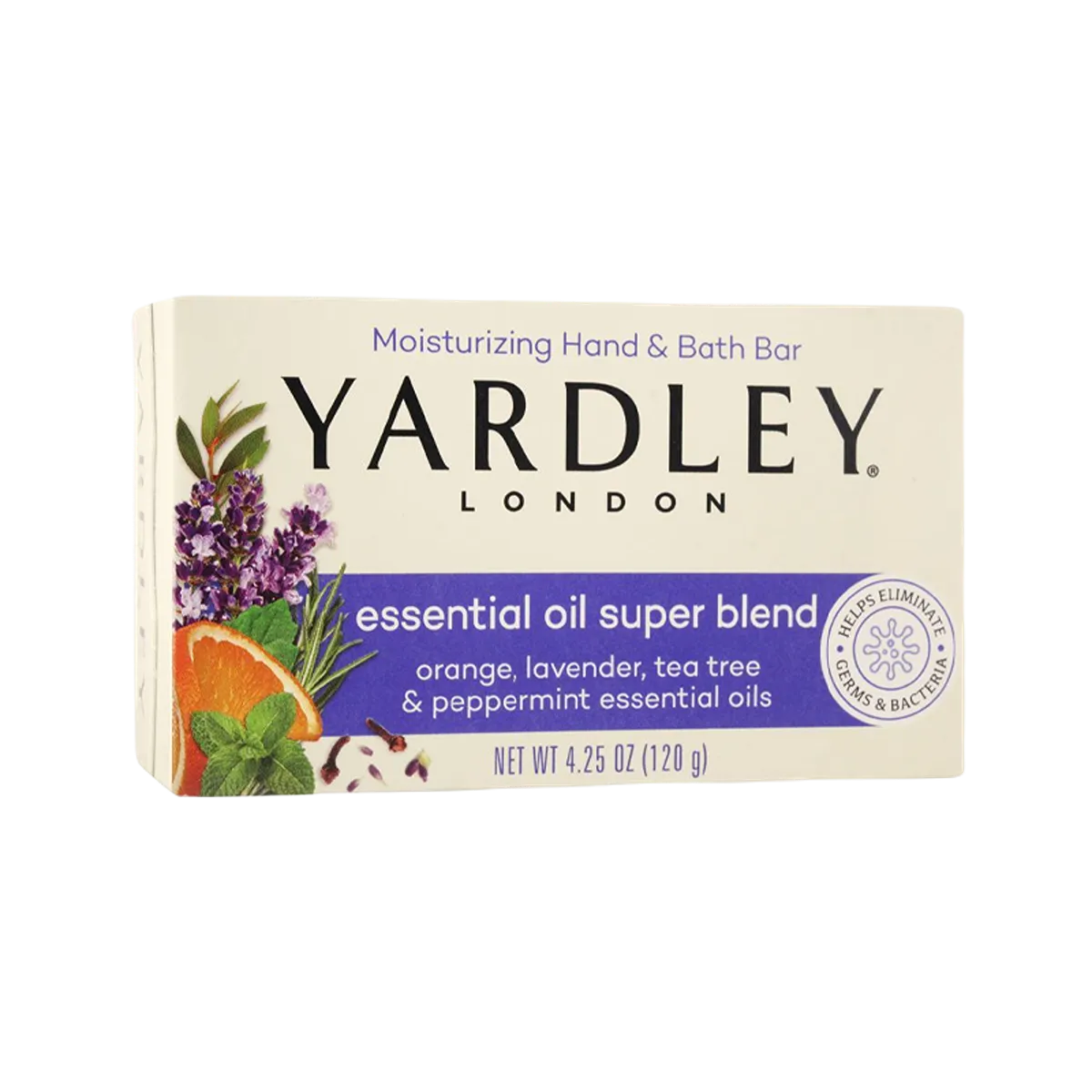 Yardley London Moisturizing Bath Bar Essential Oil Super Blend Soap