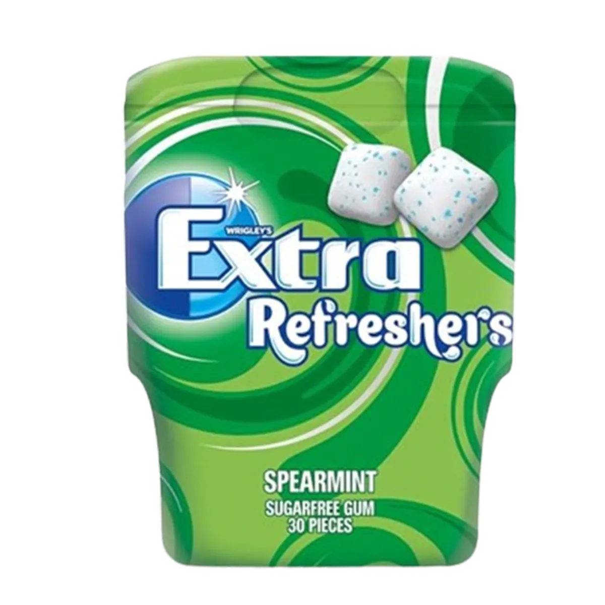 Extra Refresh Gum Bottle Spearmint 30Pcs 67g