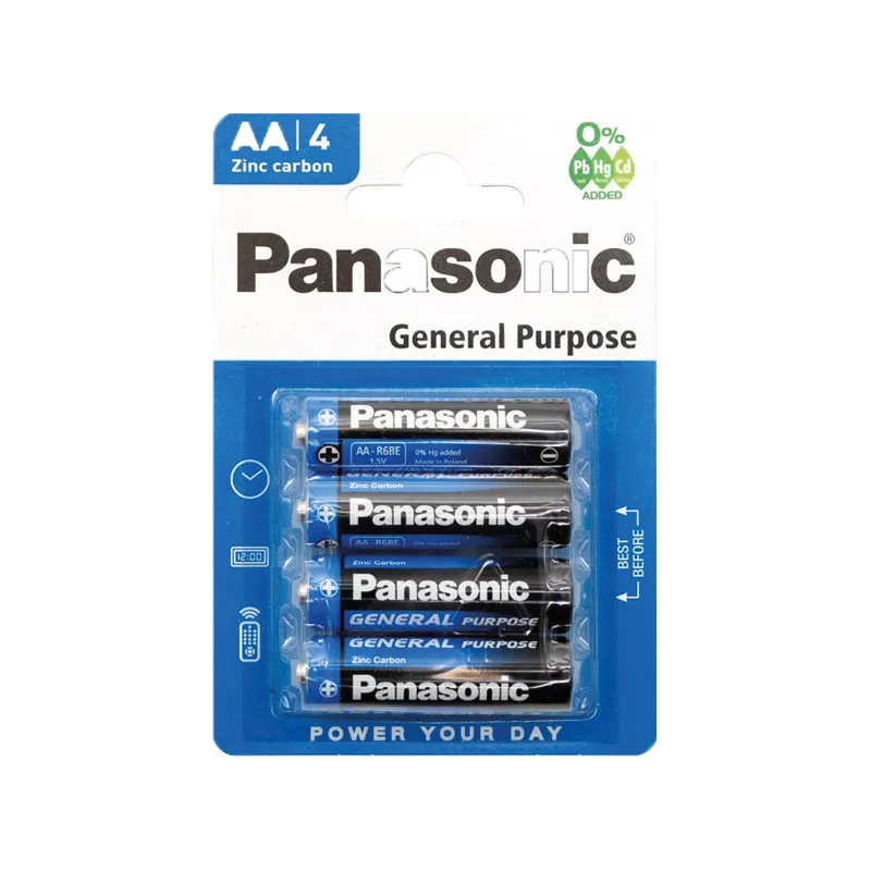 Panasonic AA Battery X4 5025