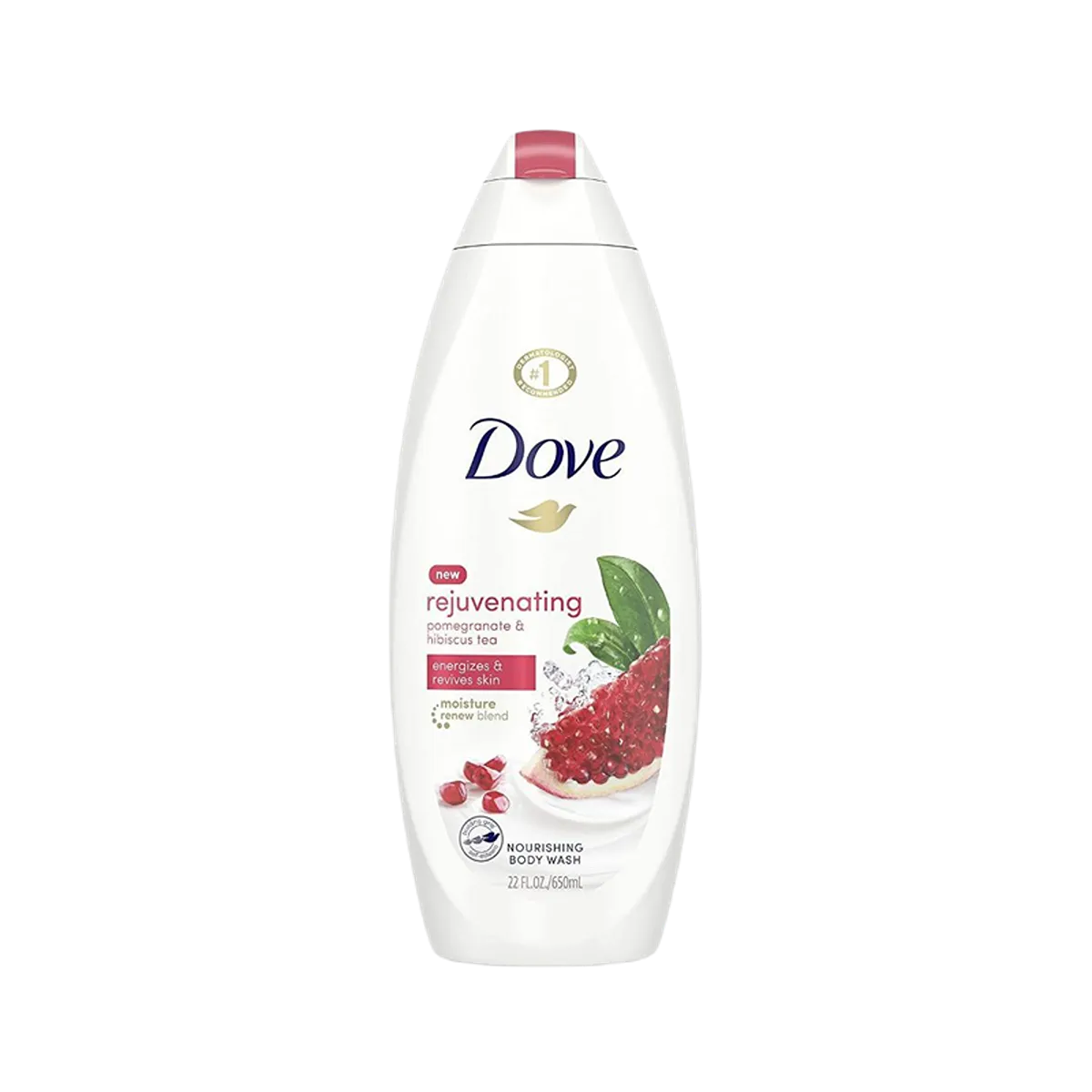 Dove Pomegranate and Hibiscus Tea Body Wash 650ml