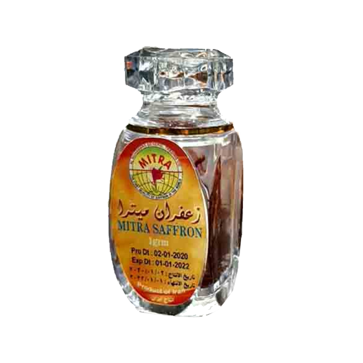 Mitra Saffron Jar 1g
