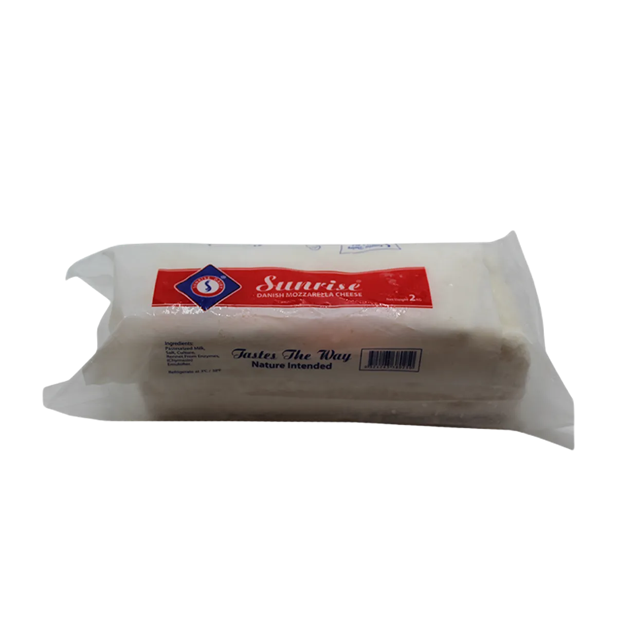 Sunrise Danish Mozzarella Cheese 2kg