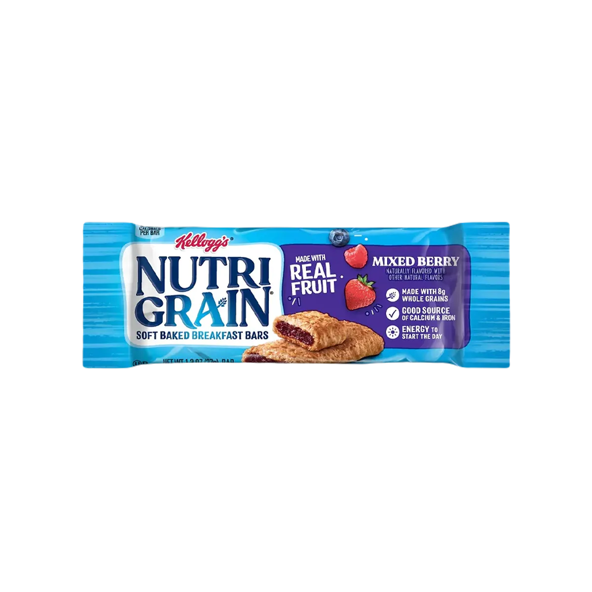 Kelloggs Nutri Grain Mixed Berry Bars 37g