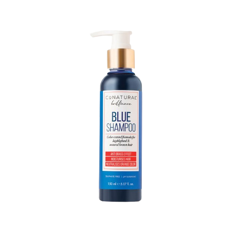 Conatural Brilliance Blue Shampoo150ml
