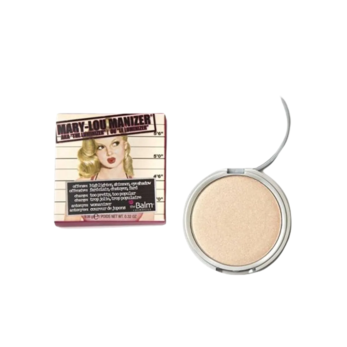 TheBalm Mary Lou Manizer Highlighter Shadow