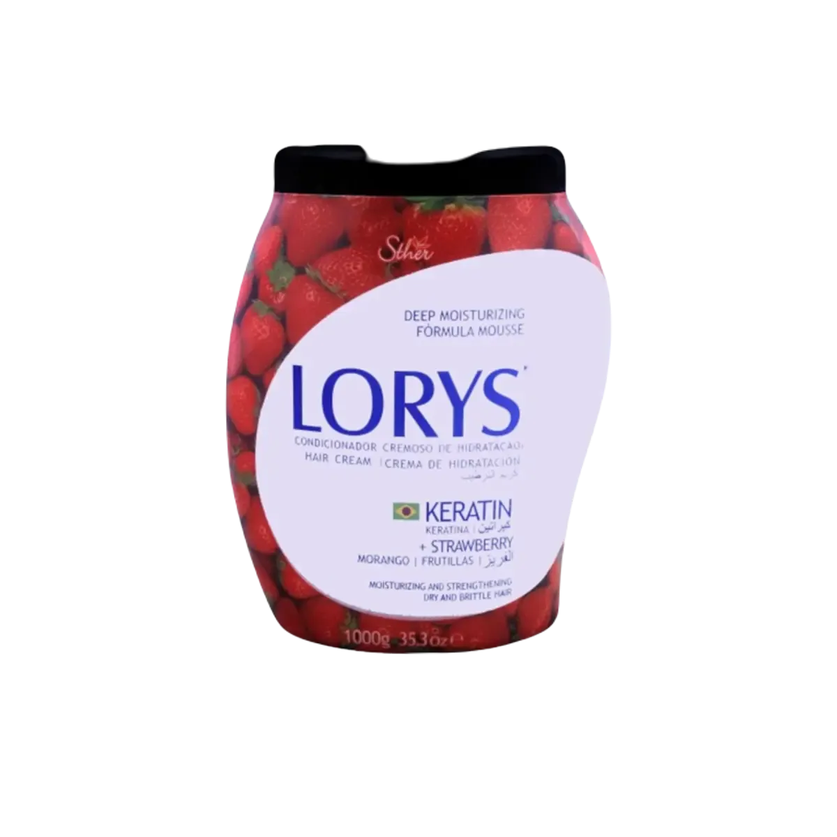 Lorys Hair Cream Strawberry 1000G