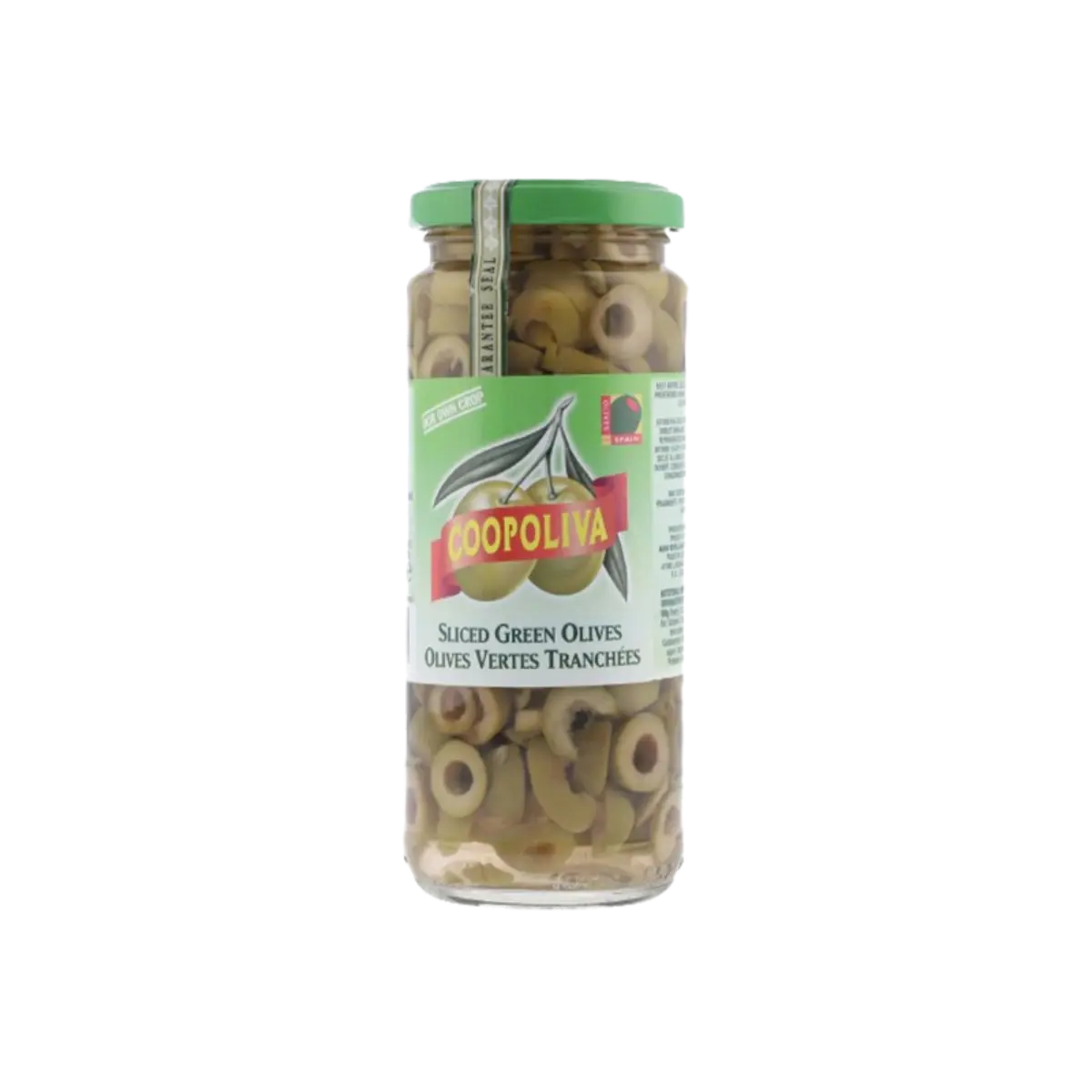 Coopoliva Olive Green Slice 345G