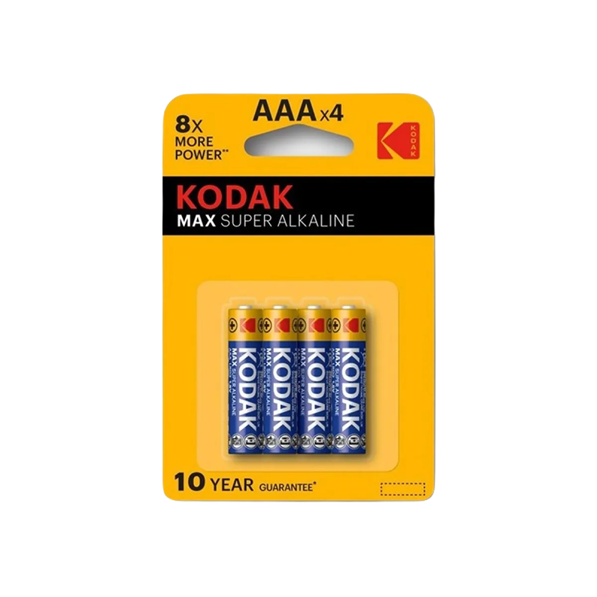 kodak Max Power AAA+4